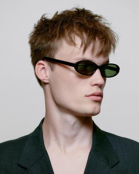 A. KJÆRBEDE Macy Black Sunglasses