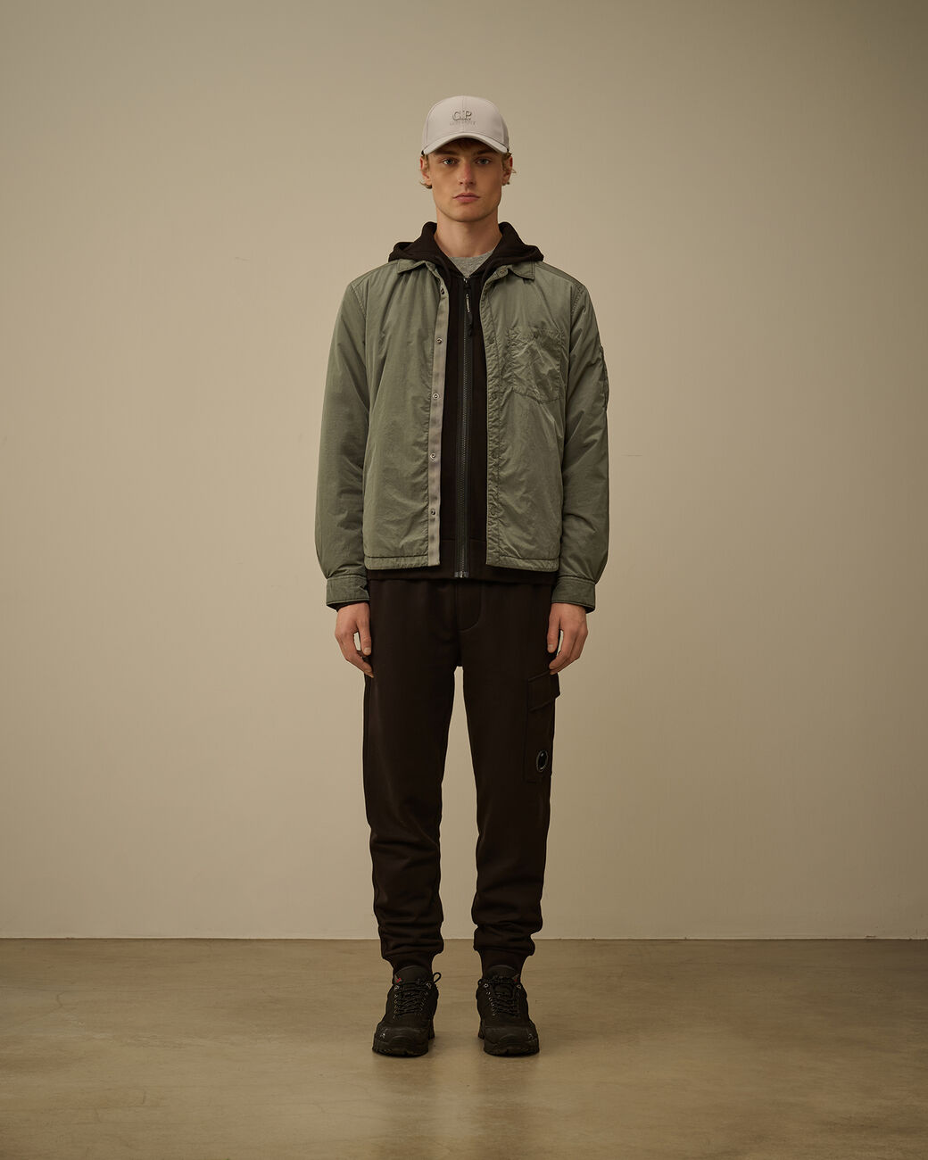 Cp Company Cargo Pant Diagonal Raised Fleece