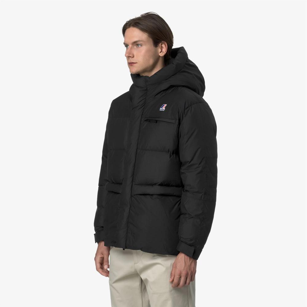 K-Way Giacca Le Vrai 4.0 Aurele Heavy Warm Unisex Black Pure