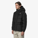 K-Way Giacca Le Vrai 4.0 Aurele Heavy Warm Unisex Black Pure