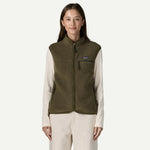 Patagonia Women's Retro Pile Fleece Vest Basin Green