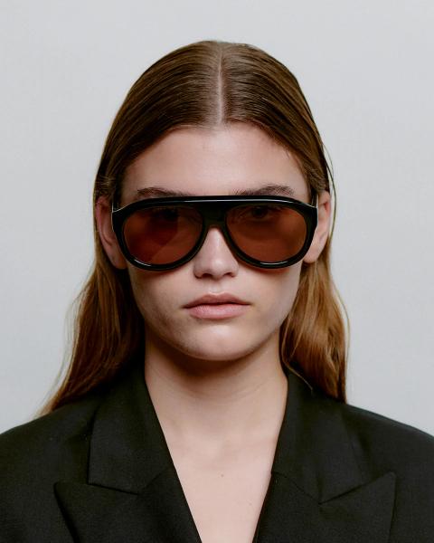 A. KJÆRBEDE Rio Black Sunglasses