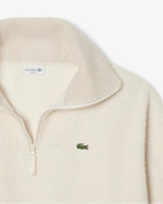 Lacoste Felpa in Pilecon Zip