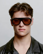 A. KJÆRBEDE Rio Black Sunglasses