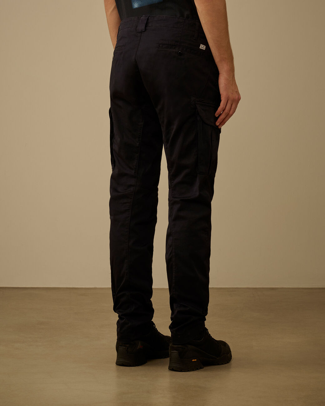 Cp Company Stretch Sateen Ergonomic Lens Cargo Pants