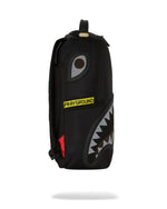 Sprayground Zaino Shark Central Yellow Tape Dlx Satin