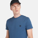 Timberland T-shirt Girocollo da Uomo Dunstan River