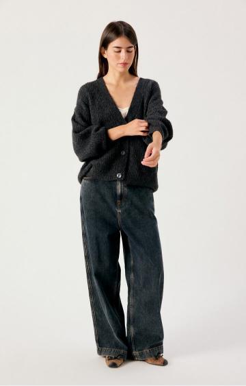 American Vintage Gilet Donna East Anthracite