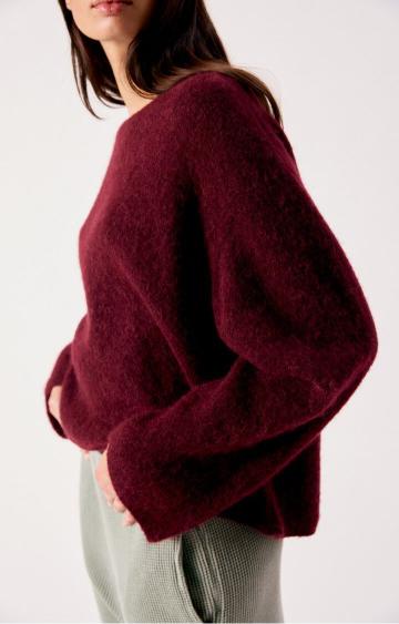 American Vintage Maglione Donna Vitow Granato