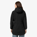 K-way Giacca Denise St Thermo Double Black Pure/Green Army