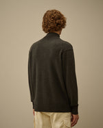Cp Company Lambswool GRS Half Zip Sweater