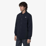 K-Way Giacca Umbert Plain Warm Blue Depht