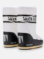 Moon Boot Stivale Icon Nylon Bianco e Nero