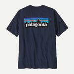 Patagonia Men's P-6 Logo Responsibili-Tee® New Navy