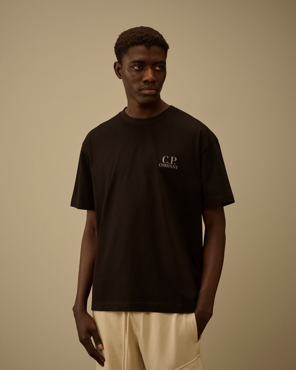 Cp Company Jersey Short Sleeve Printed Graphics T-Shirt