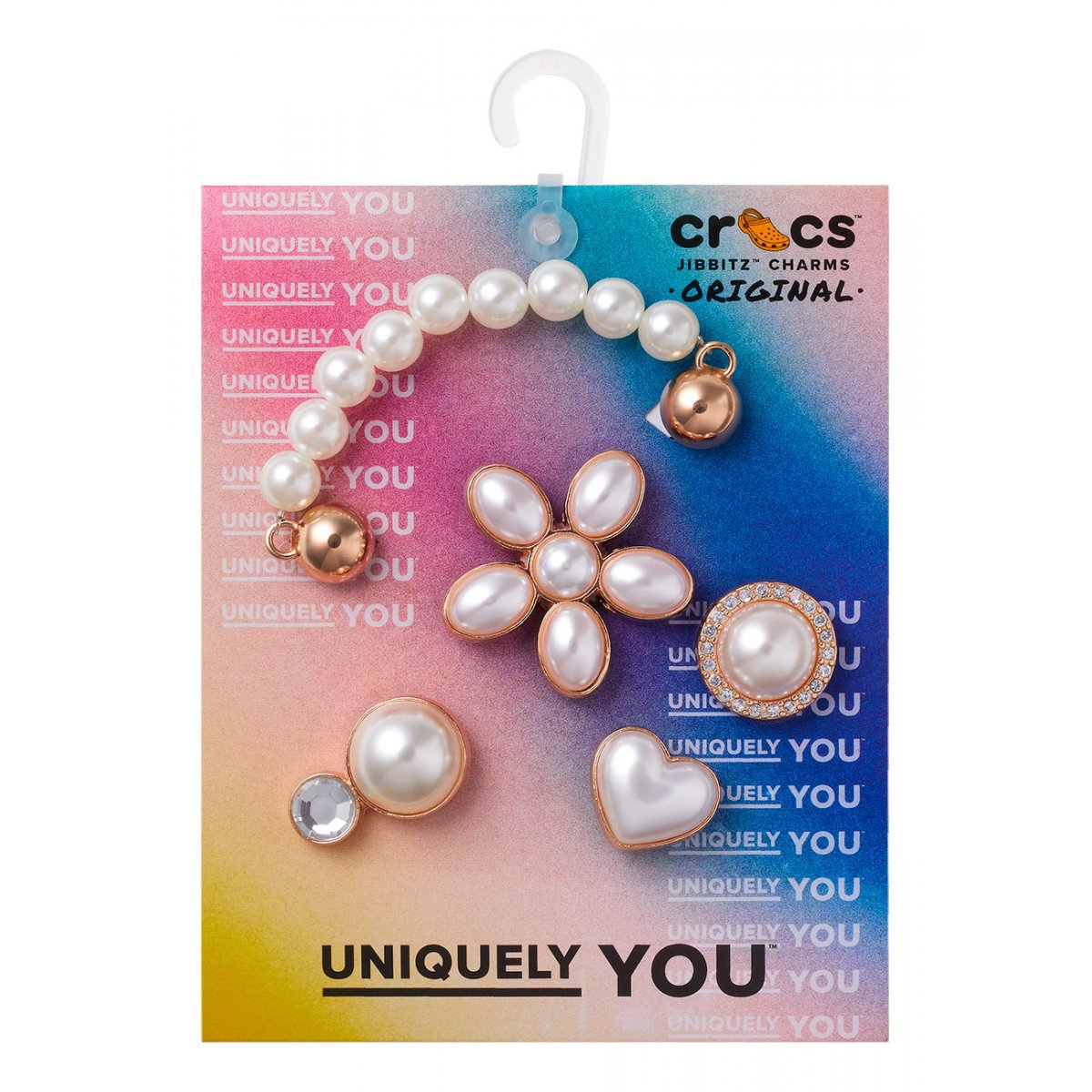 Crocs Jibbitz Dainty Pearl Jewelry 5 Pack
