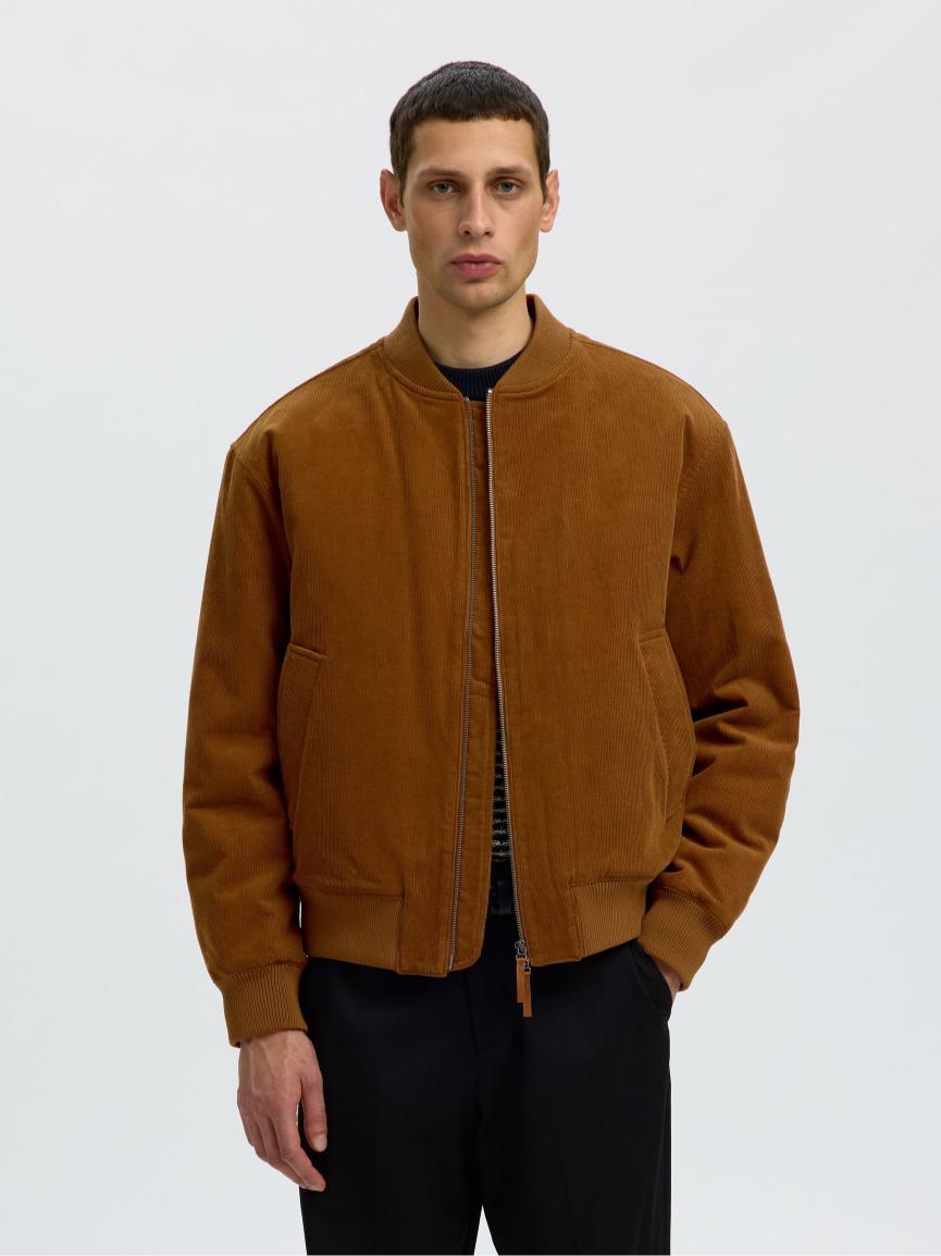 Selected Aviator Jacket Monks Robe