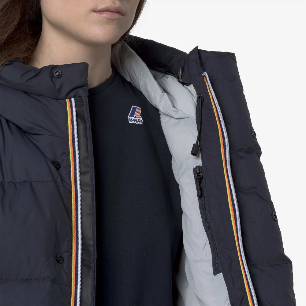K-Way Giacca Le Vrai 4.0 Aurele Heavy Warm Unisex Blue Depth