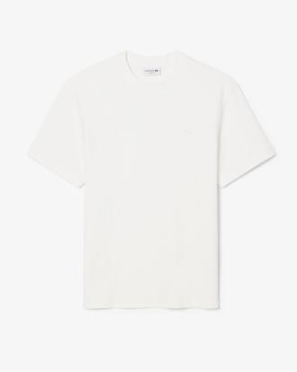 Lacoste T-shirt in Jersey Testurizzata