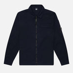 Cp Company Organic Gabardine Zipped Overshirt