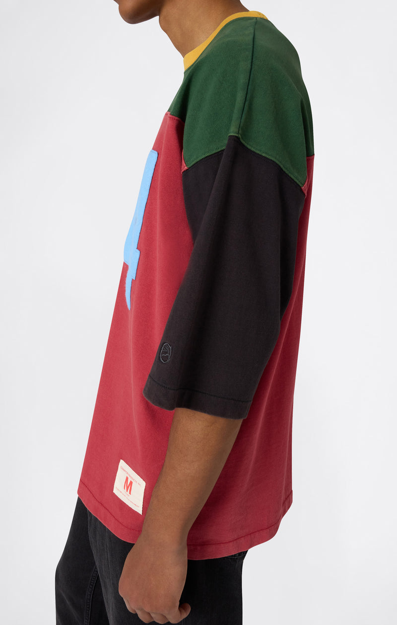 Champion T-shirt con Maniche 3/4 Ispirazione Football Time Capsule