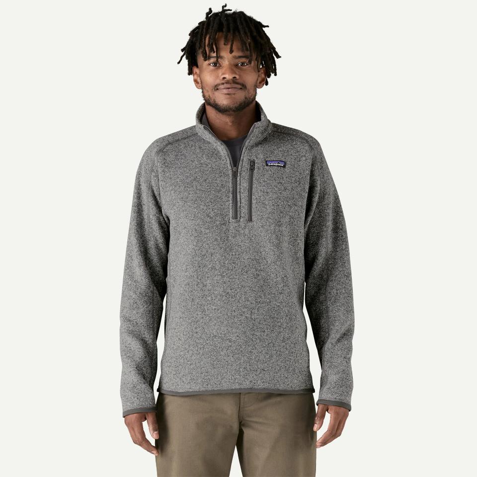 Patagonia Men's Better Sweater™ 1/4-Zip Fleece Stonewash