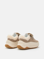 Moon Boot Sneaker Moon247 City in Shearling Beige