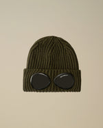 Cp Company Extrafine Merino Wool Goggle Beanie