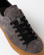 D.A.T.E. Hill Low Velour Gray