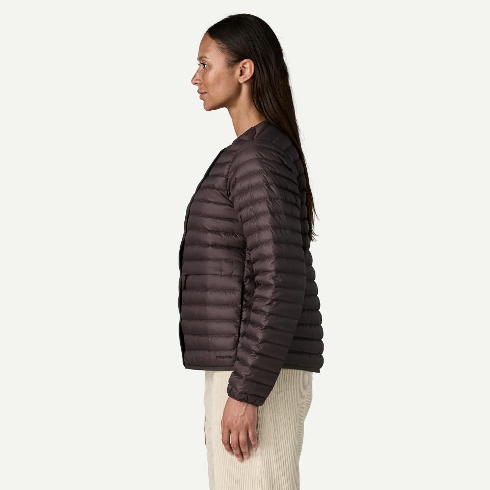 Patagonia Women's Lightweight Reversible Down Sweater™ Cardigan Black