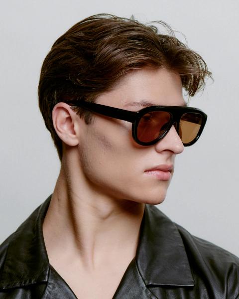 A. KJÆRBEDE Rio Black Sunglasses
