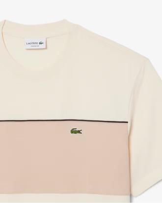 Lacoste T-shirt in Cotone Color Block