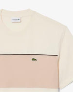 Lacoste T-shirt in Cotone Color Block