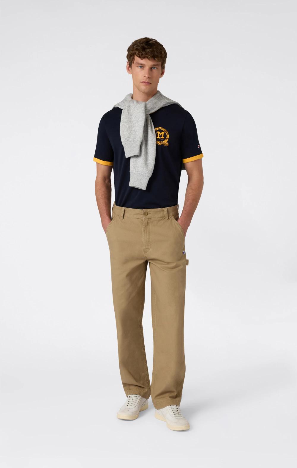 Champion Pantaloni Cargo Reverse Weave Beige