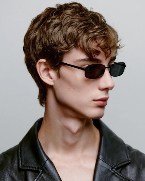 A. KJÆRBEDE Noah Black Sunglasses