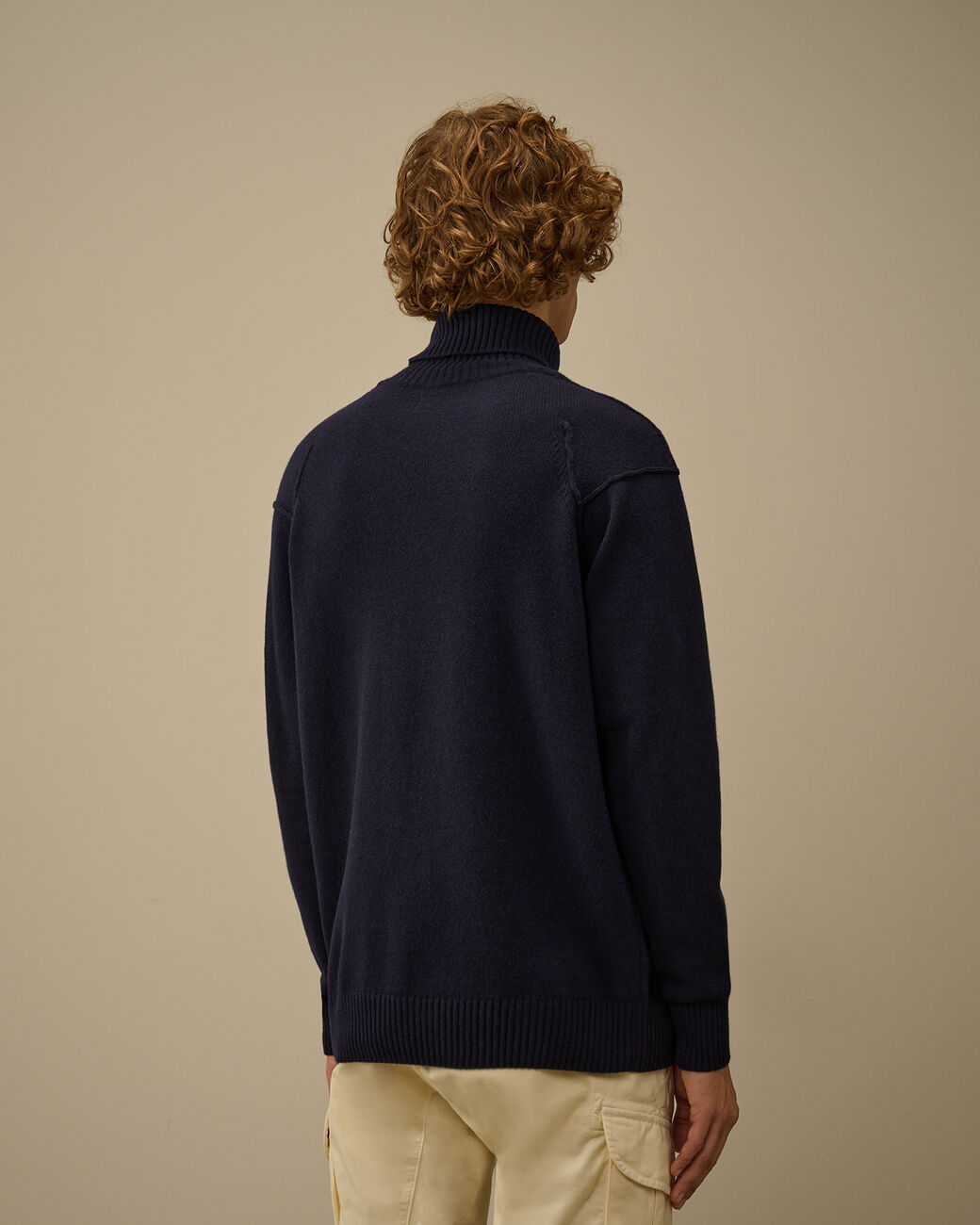 Cp Company Lambswool Grs Turtleneck Sweater