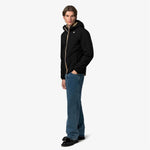 K-Way Giacca Jack St Warm Double Black Pure/Beige Khaki