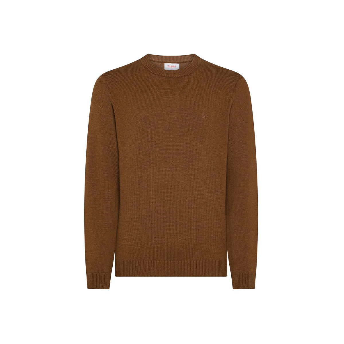 Sun68 Maglia girocollo in lana e cashmere