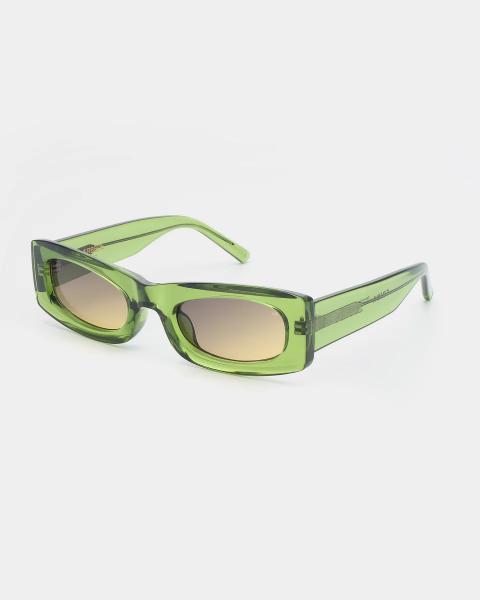 A. KJÆRBEDE Frida - Light Olive Sunglasses