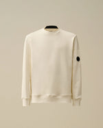 Cp Company Diagonal Raised Fleece Crewneck Lens Sweatshirt