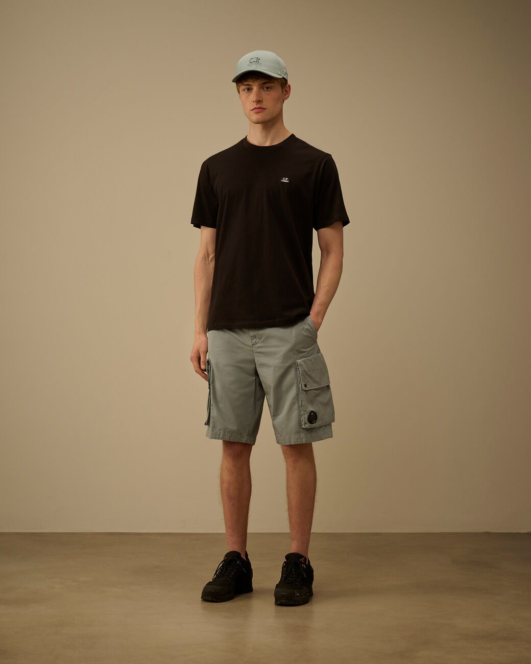 Cp Company Jersey Short Sleeve Logo Patch T-Shirt