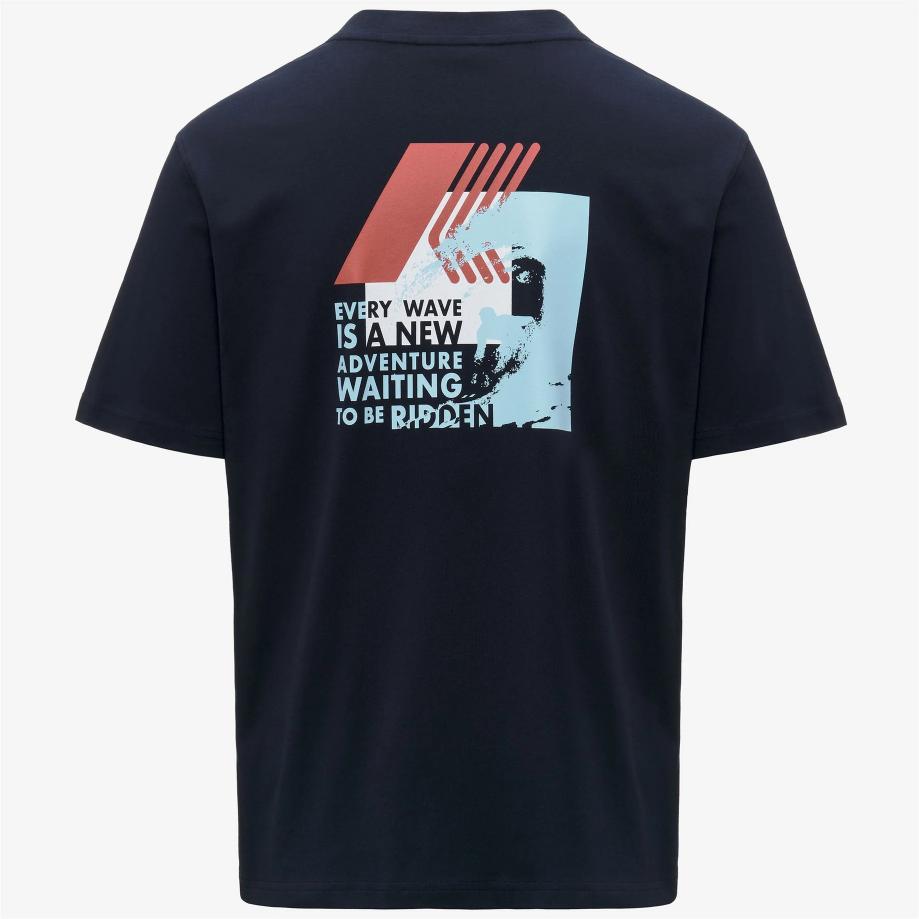 K-Way T-shirt Solo Jersey Wave