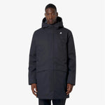K-way Giacca Jarno Twill Marmotta Blue D-Blue A