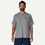 Patagonia Men's P-6 Logo Responsibili-Tee® Gravel Heather