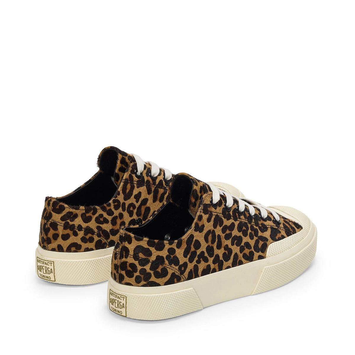 Superga Artifact 2432 Works Leopard Calfhair