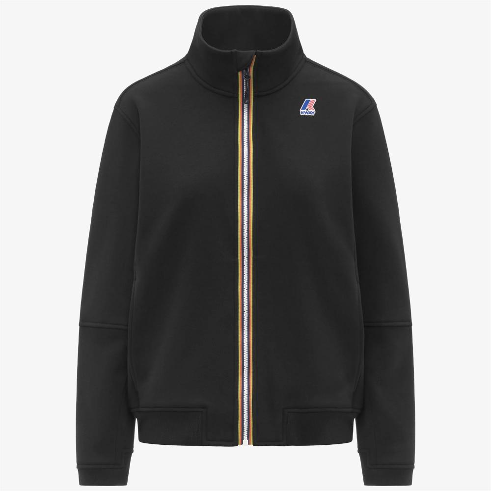K-Way Felpa Pepin Brushed Pc Unisex Black