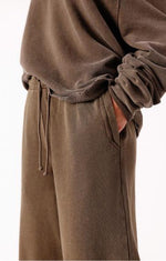 American Vintage Pantaloni Jogger Donna Vibtown Brunette
