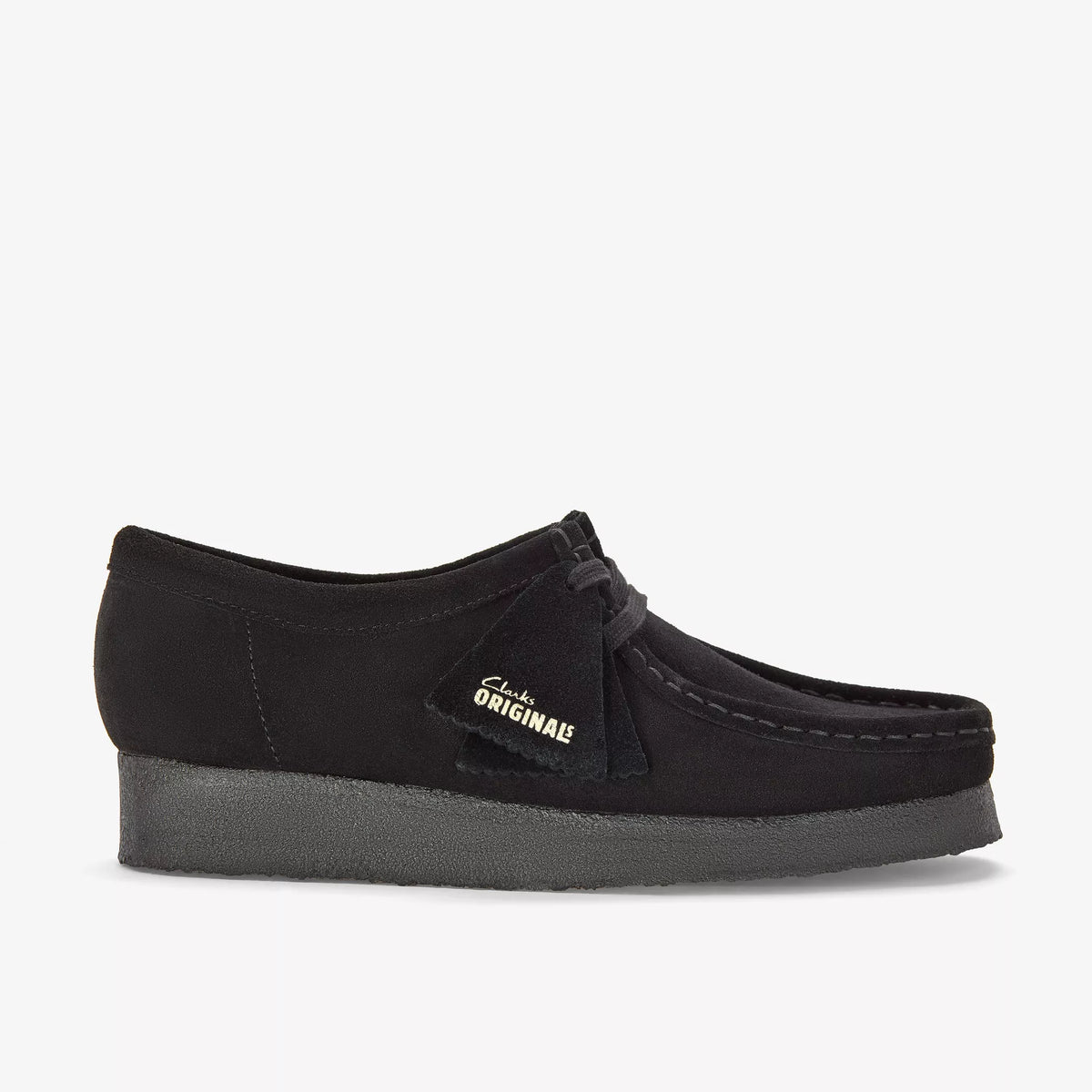 Clarks Wallabee Camoscio nero