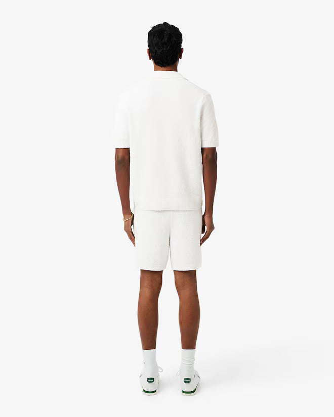 Lacoste Shorts in Maglia Bouclé