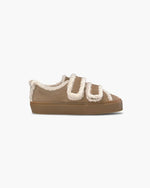 Inuikii Shearling Low Velcro Light Beige